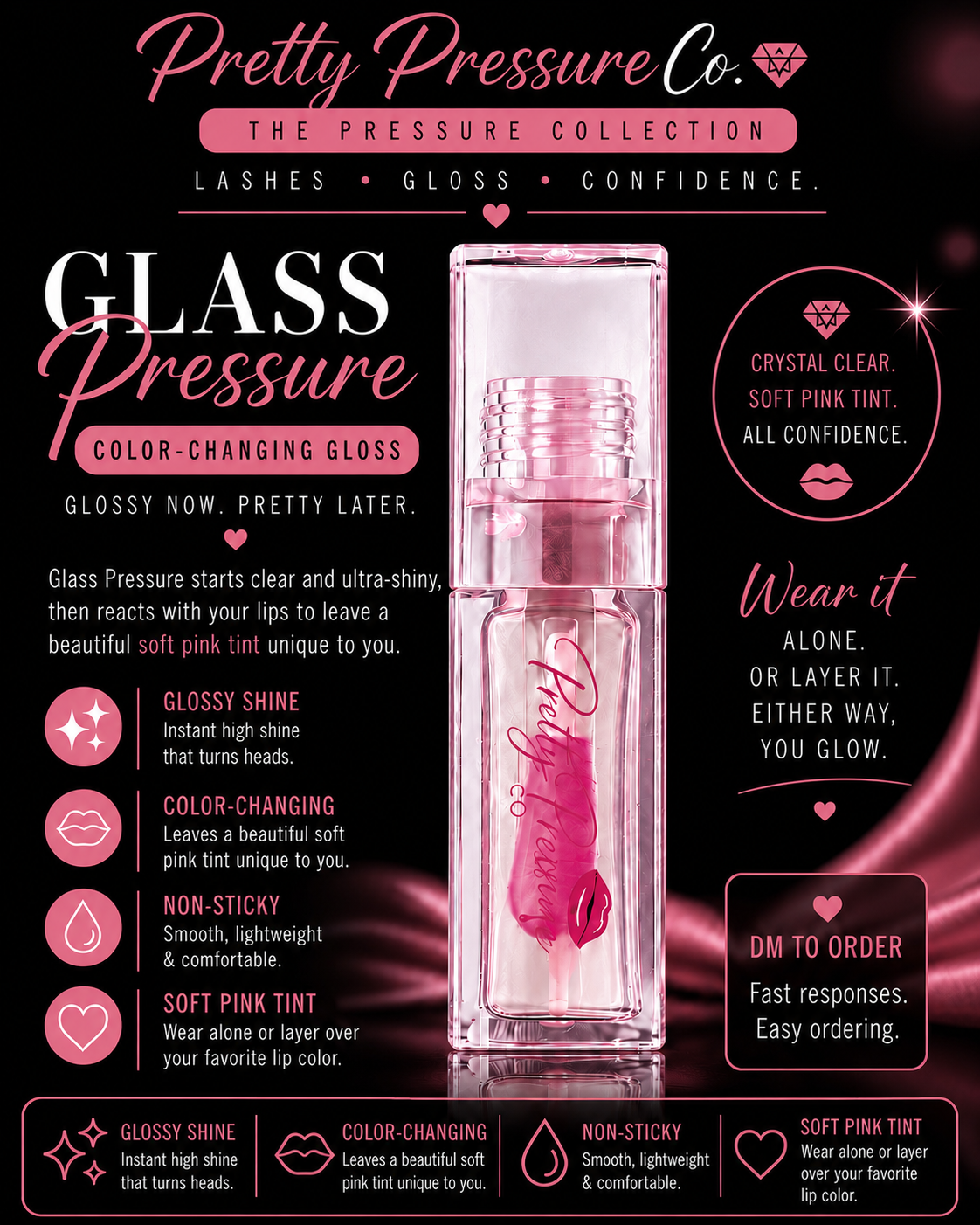 Luxury Glosses & Lashes That Turn Heads