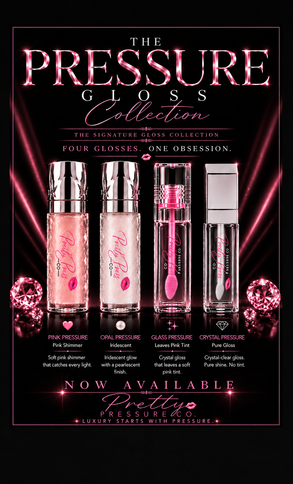 Luxury Glosses & Lashes That Turn Heads