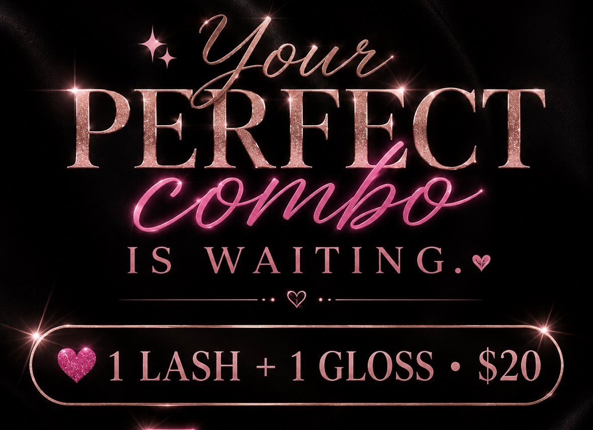 💕 The Pressure Pair- Lash + Gloss Bundle
